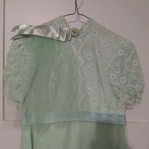 Vintage 1950s junior bridesmaids dress